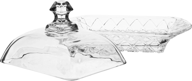 Sticlă transparentă și textură decorativă