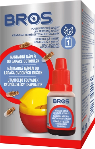 Bros rezervă pentru capcană de musculițe de fructe 15 ml