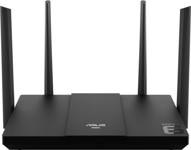 Router Asus Wi‑Fi 6 AX3000 cu două benzi