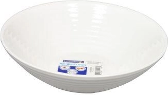 Bol de sticlă HARENA 16 cm alb