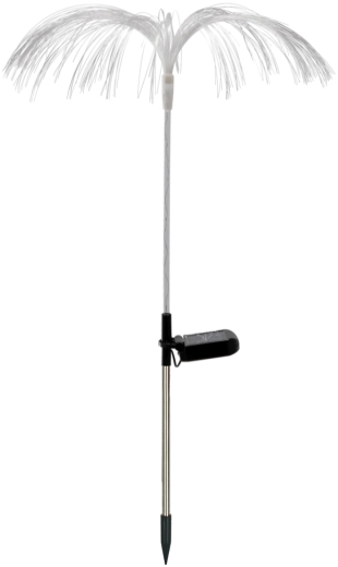 Lampă solară Meduză 34 × 34 × 70 cm, 6 LED multicolor