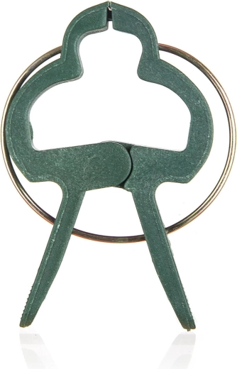 Clemă din plastic pentru legarea plantelor 4 × 2,6 cm, 25 buc.