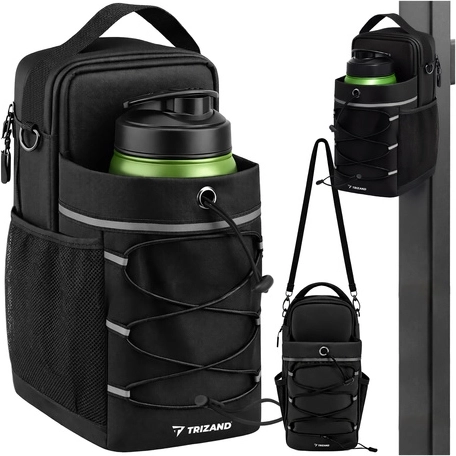 Geantă sport magnetică TRIZAND 4,5 l pentru sticlă și telefon