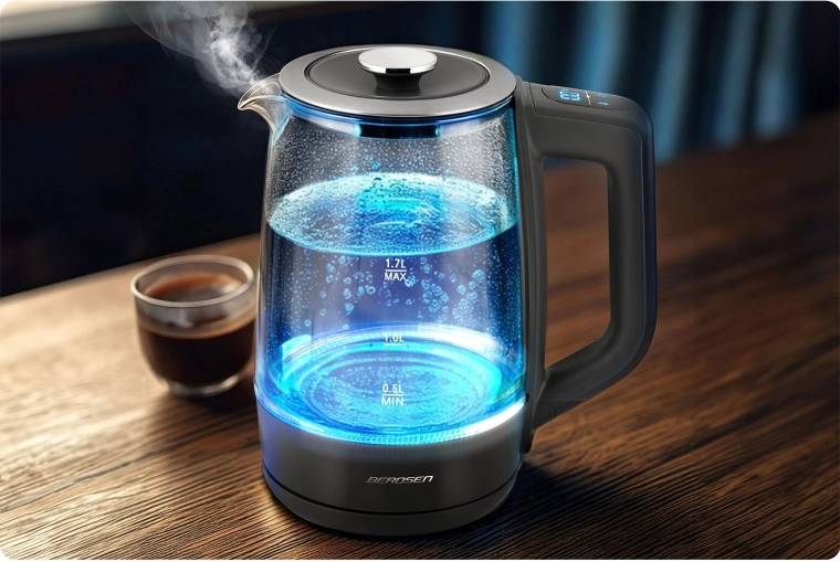 Sticlă elegantă cu iluminare LED