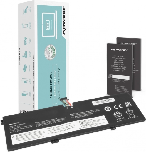 Baterie Movano pentru Lenovo Yoga C930-13IKB (L17C4PH1) 7600 mAh / 58 Wh