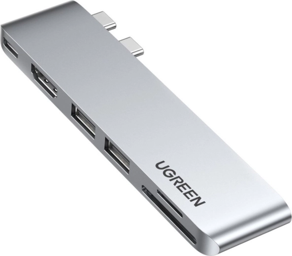 Ugreen CM380 hub USB-C 6-în-1 Pro pentru MacBook