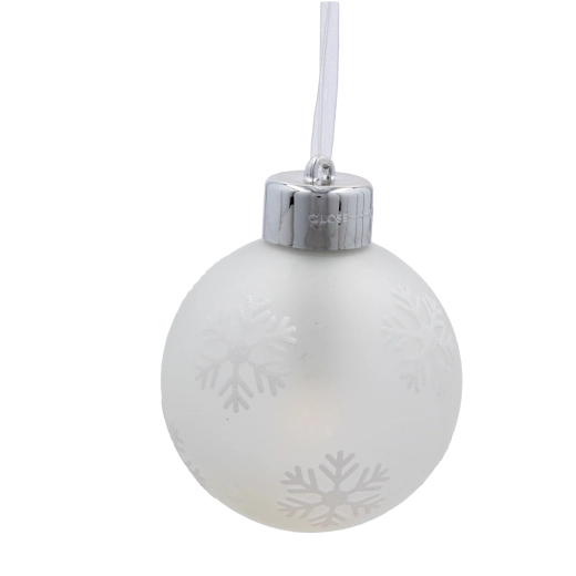 Design de iarnă delicat din sticlă