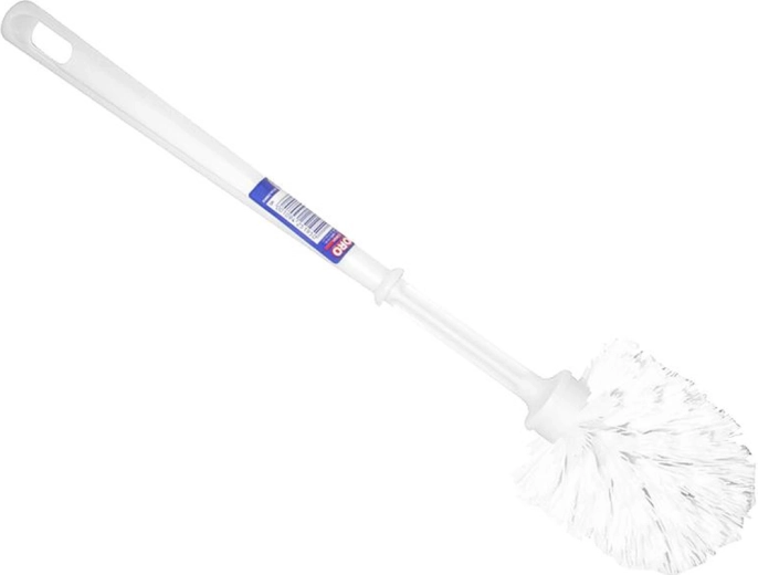 Perie WC din plastic fără suport, albă