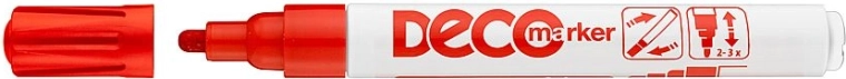 Marker lăcuit Deco roșu