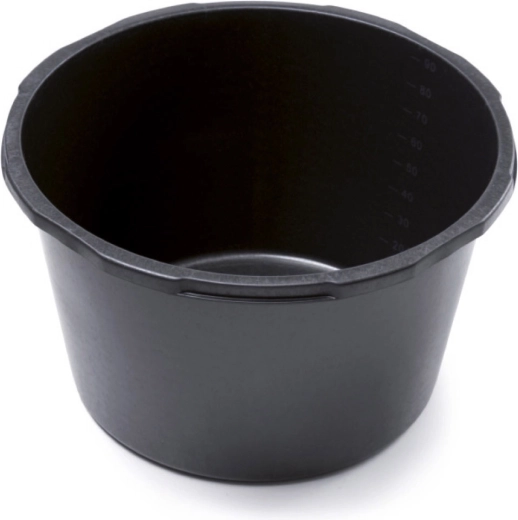 Cuvă pentru mortar rotundă 90 l din plastic rezistent
