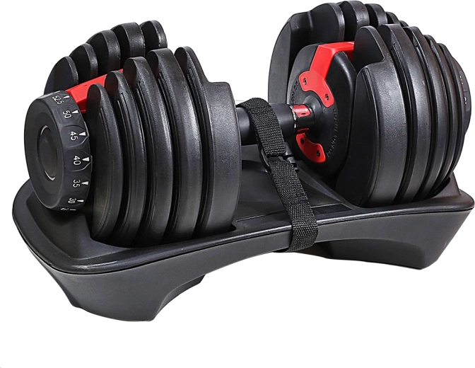 Ganteră reglabilă cu selecție rapidă a greutății 24 kg