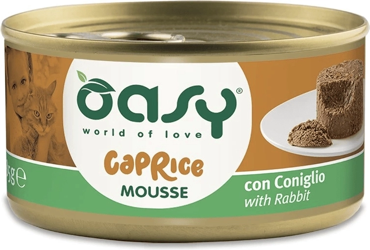 Oasy Caprice mousse cu carne de iepure 85 g