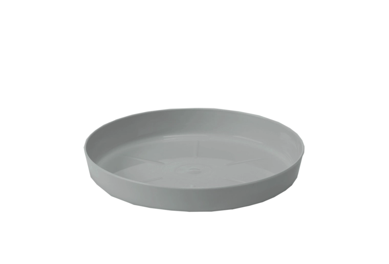 Suport gri pentru ghiveci Lamela Magnolia 17 cm
