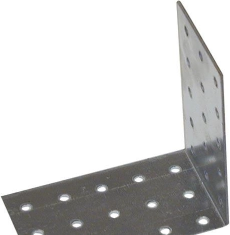Colțar constructiv din oțel 60 × 80 × 80 mm, zincat