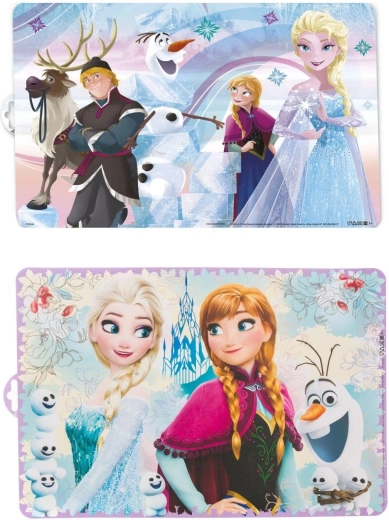 Suport de masă din plastic pentru copii FROZEN 43 × 29 cm, mix de motive
