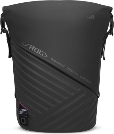 Rucsac pentru laptop ROG Slash 4.0, negru, roll‑top