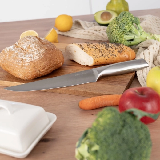 Lungimea lamei de 20 cm pentru ingrediente mai mari