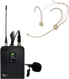 Microfon lavalier și headset incluse