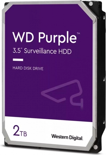 Unitate de disc WD Purple 2TB pentru supraveghere