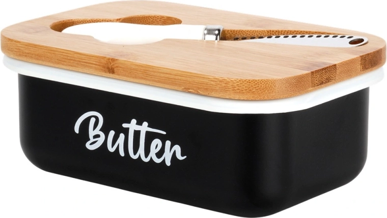 Design metalic stilat în negru