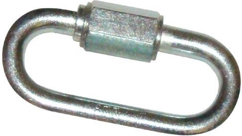 Zăbală de legătură din oțel M6 cu piuliță de strângere, 57 × 26 mm (10 buc)