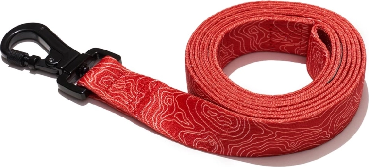 Explorer Dog lesă Curbe de nivel roșie L 170 × 2,5 cm