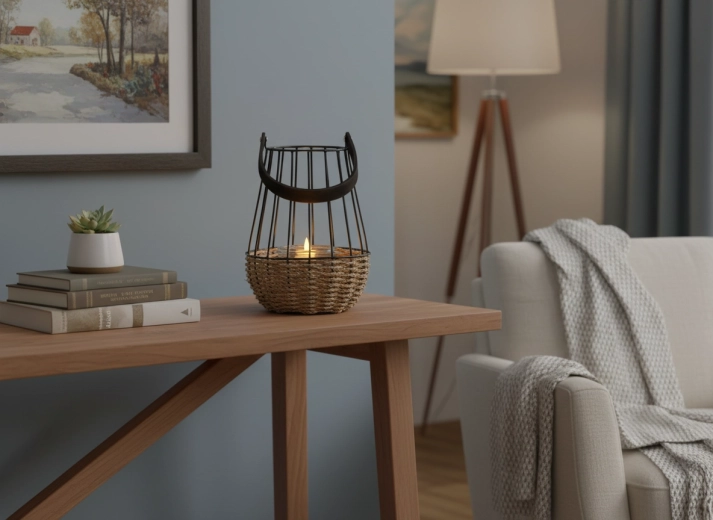 Accent stilat pentru living și dormitor