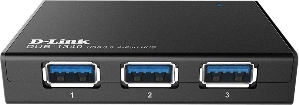 Hub USB 3.0 D-Link cu 4 porturi