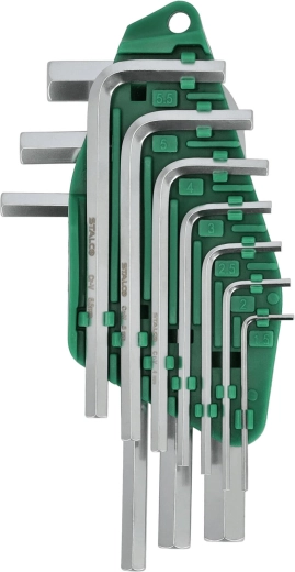 Set chei imbus STALCO HEX 1,5–10 mm (10 piese) CrV