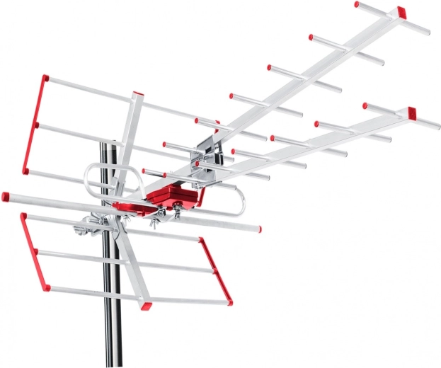 Antena direcțională de exterior Maclean DVB-T/T2 Combo UHF/VHF