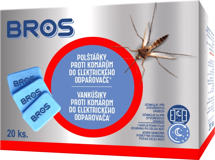 Bros pernuțe pentru evaporator electric împotriva țânțarilor, muștelor și insectelor 20 buc