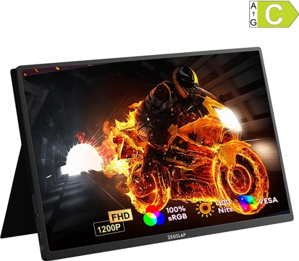 Monitor portabil ZEUSLAP P16 Plus 16" WUXGA 180 Hz