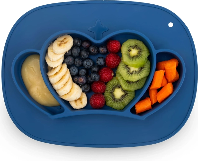 Trei compartimente separate pentru porții variate