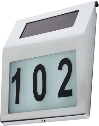 Iluminare LED solară pentru numărul casei MACLEAN ENERGY MCE172