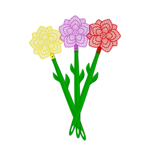 Pălmuță pentru muște în formă de floare BROS