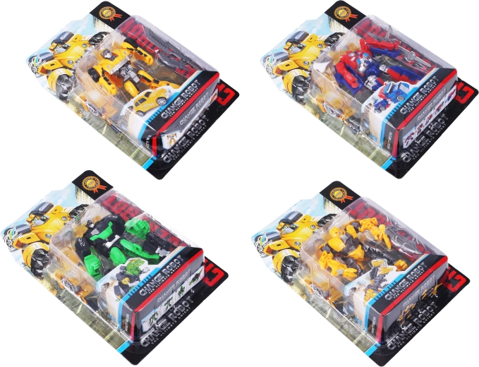Robot auto transformabil Super Hero 11 cm - 1 bucată