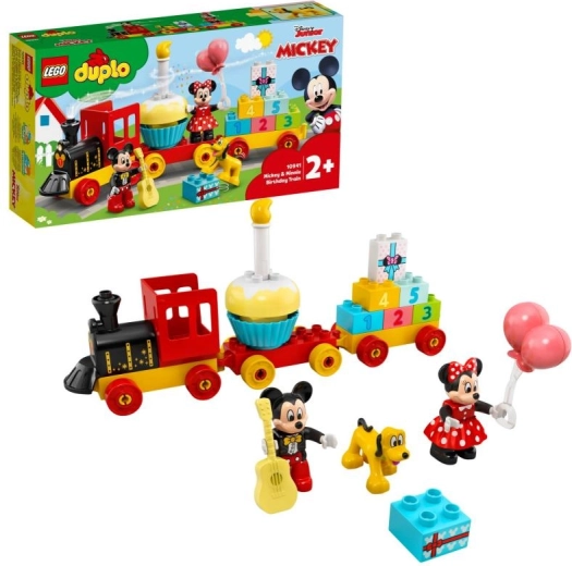 LEGO DUPLO Disney trenuleț aniversar cu MICKEY, MINNIE și PLUTO