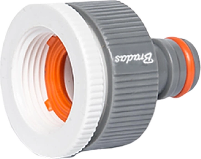 Adaptor din plastic pentru robinet cu filet interior de 3/4" și reducție la 1" WHITE LINE