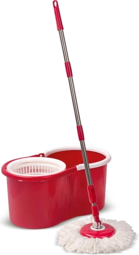 Lamart Clean mop rotativ cu găleată cu storcător 12 l