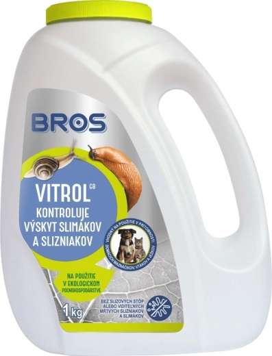 Bros Vitrol momeală împotriva melcilor 1 kg