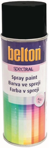Vopsea spray BELTON RAL 9005 negru semi‑lucios 400 ml