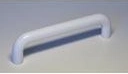 Mâner mobilier din plastic alb 96 mm IZA