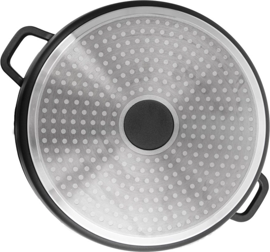 Compatibilă cu inducția și încălzire uniformă