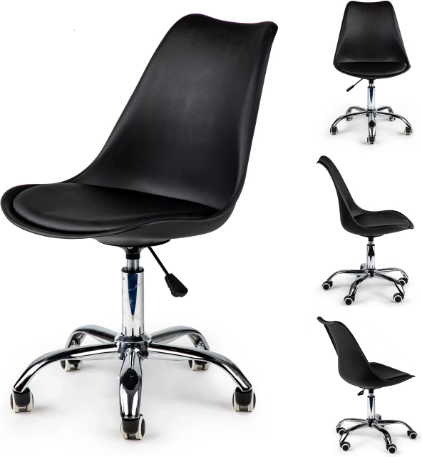 Scaun rotativ de birou cu pernă Modern Office