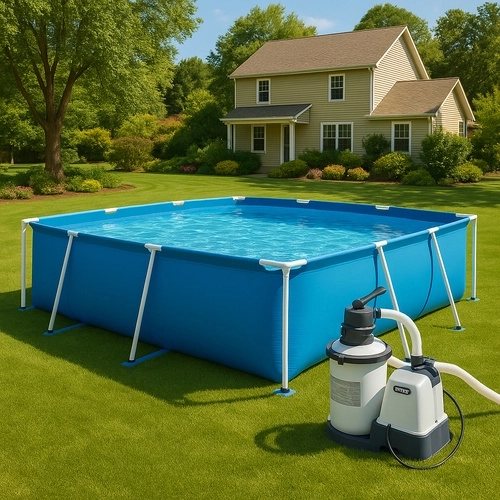 Potrivită pentru piscinele de familie Intex