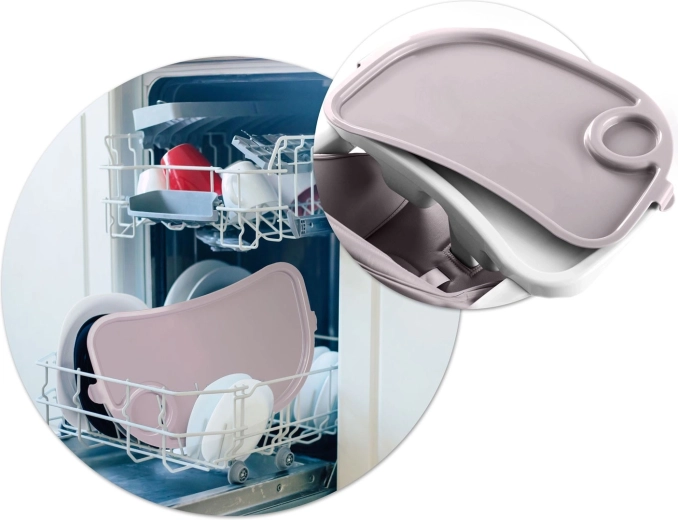 Tavă detașabilă cu inserție, potrivită pentru curățare rapidă