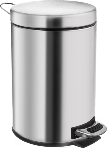 Coș de gunoi din inox Orion cu pedală 5 l