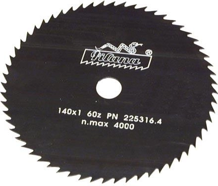 Disc ferăstrău PILANA 140 mm, 60 dinți, 1,0 mm, alezaj 16 mm