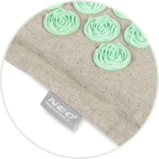 Ușurare naturală datorită celor 257 de rozete de acupresiune