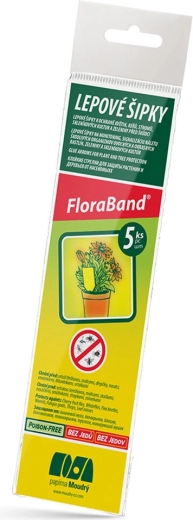 Săgeți adezive împotriva dăunătorilor Flora Band (5 buc.)